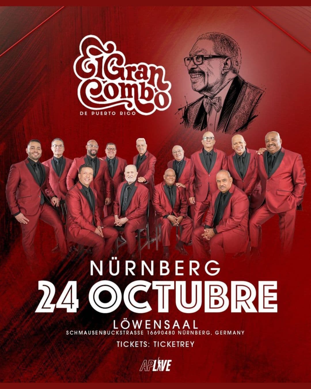 El Gran Combo de Puerto Rico en Núremberg