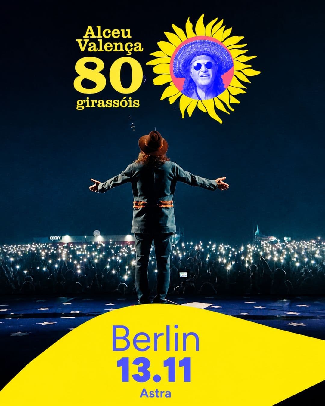 Alceu Valença en Berlín - 80 Girassóis