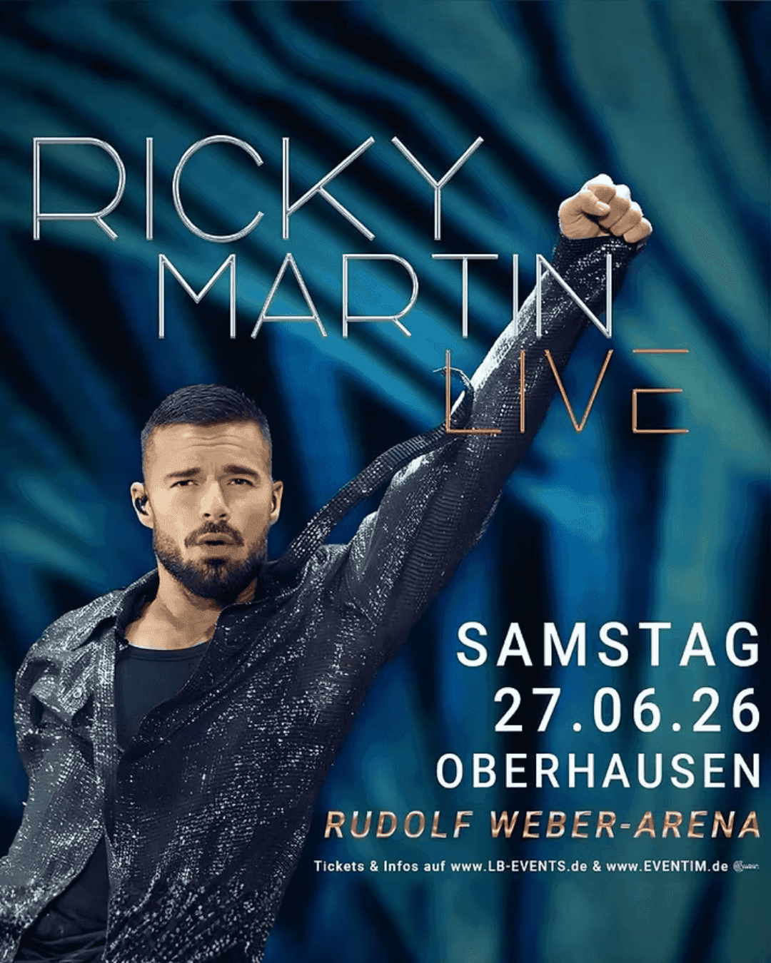 Ricky Martin en Oberhausen