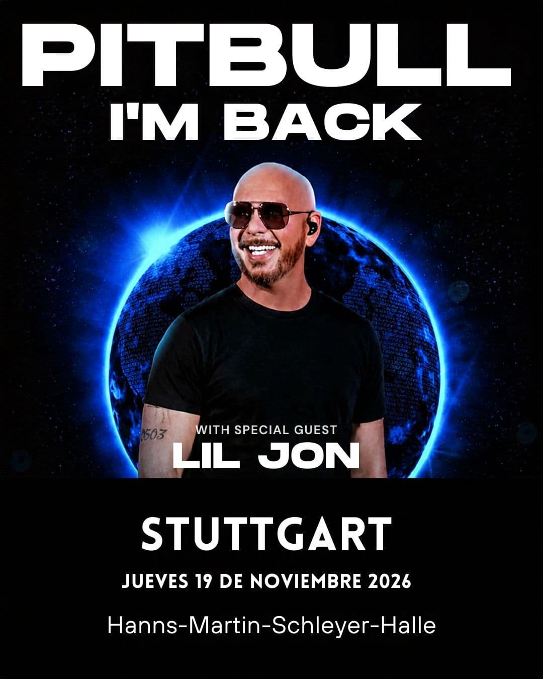 Pitbull en Stuttgart - I'm Back! 