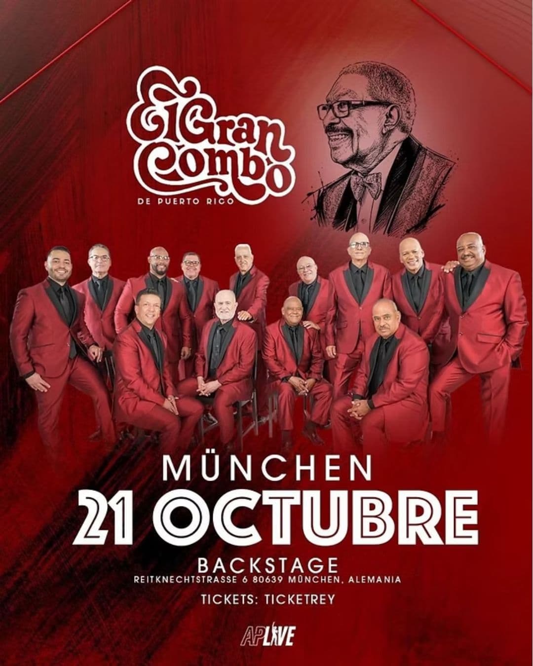 El Gran Combo de Puerto Rico en Múnich