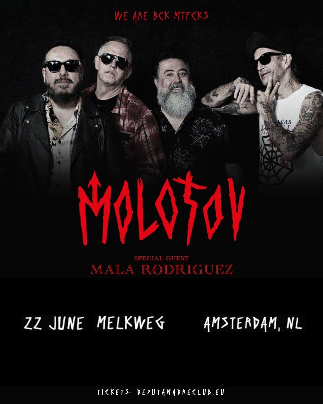 Molotov y Mala Rodríguez en Amsterdam