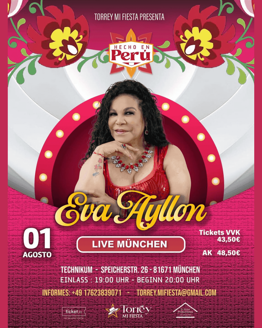 Eva Ayllón en Múnich