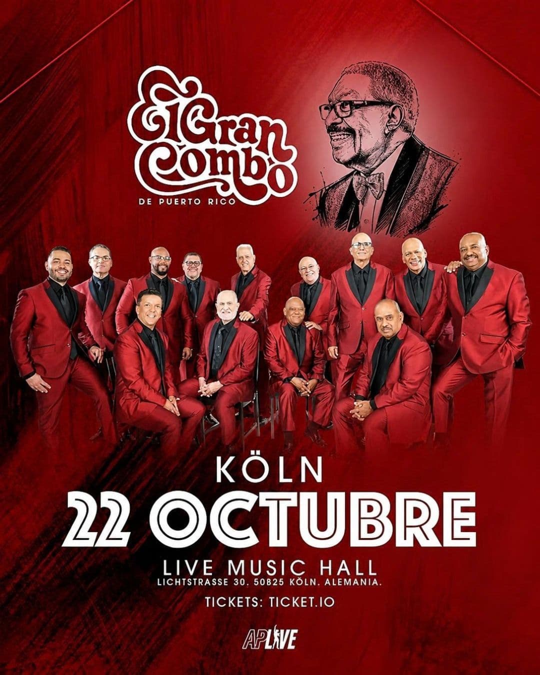 El Gran Combo de Puerto Rico en Colonia