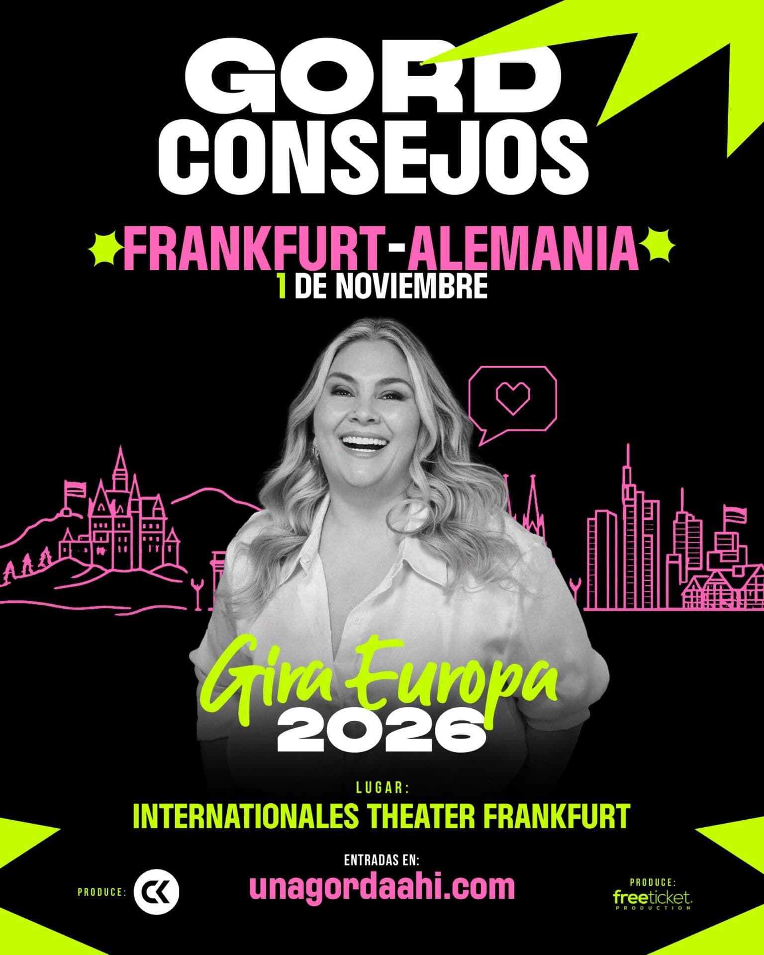 Johana Velandia en Fráncfort · GordConsejos