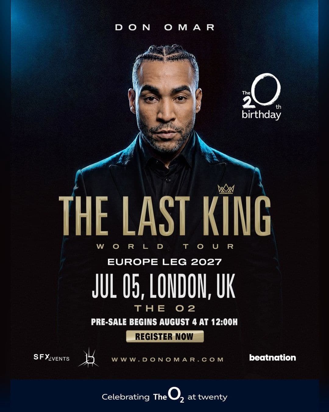 Don Omar en Londres · World Tour 2027