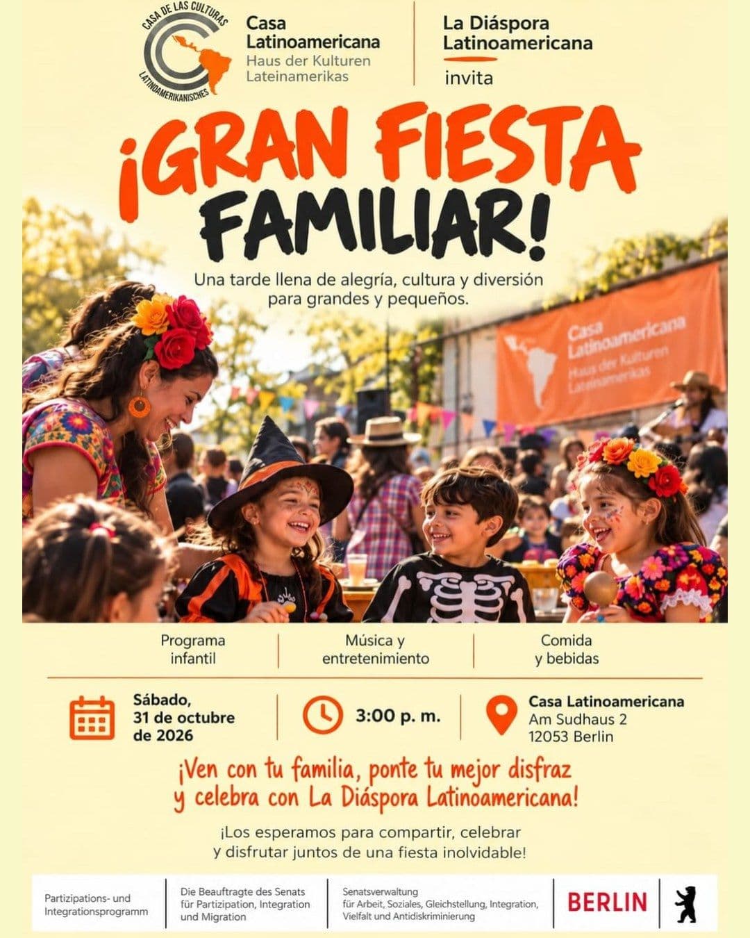 Gran Fiesta Familiar de la Diáspora Latinoamericana