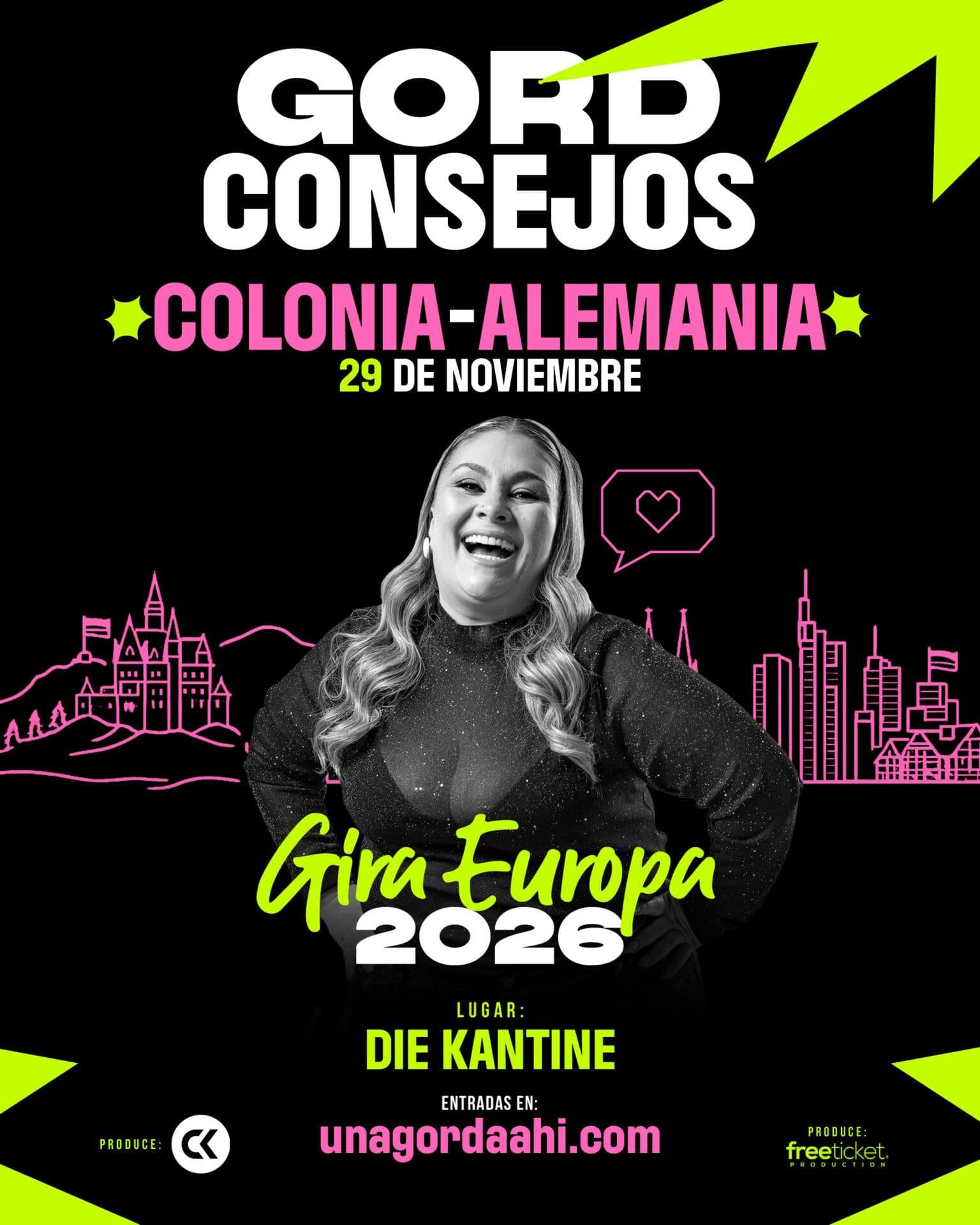 Johana Velandia en Colonia · GordConsejos