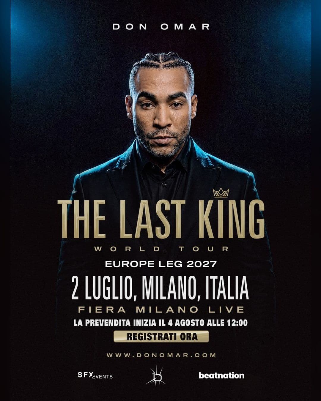 Don Omar en Milán · World Tour 2027