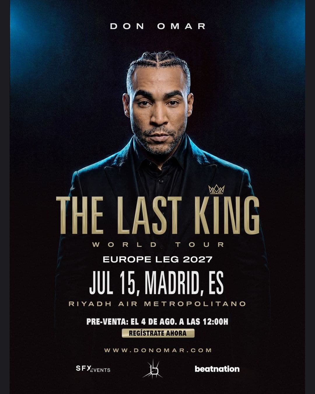 Don Omar en Madrid · World Tour 2027