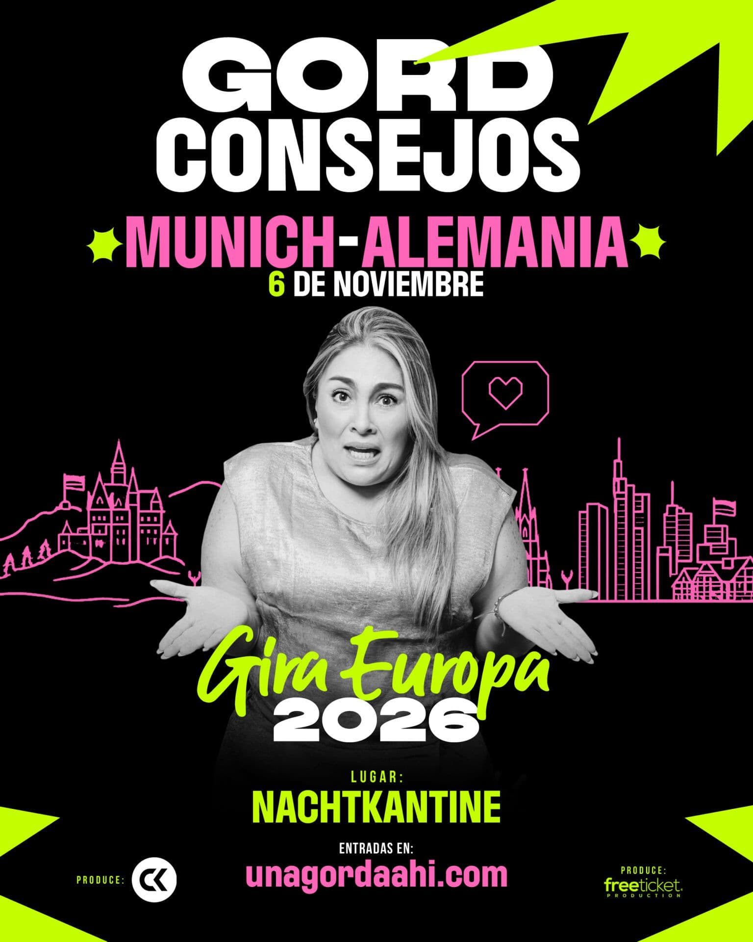 Johana Velandia en Múnich · GordConsejos