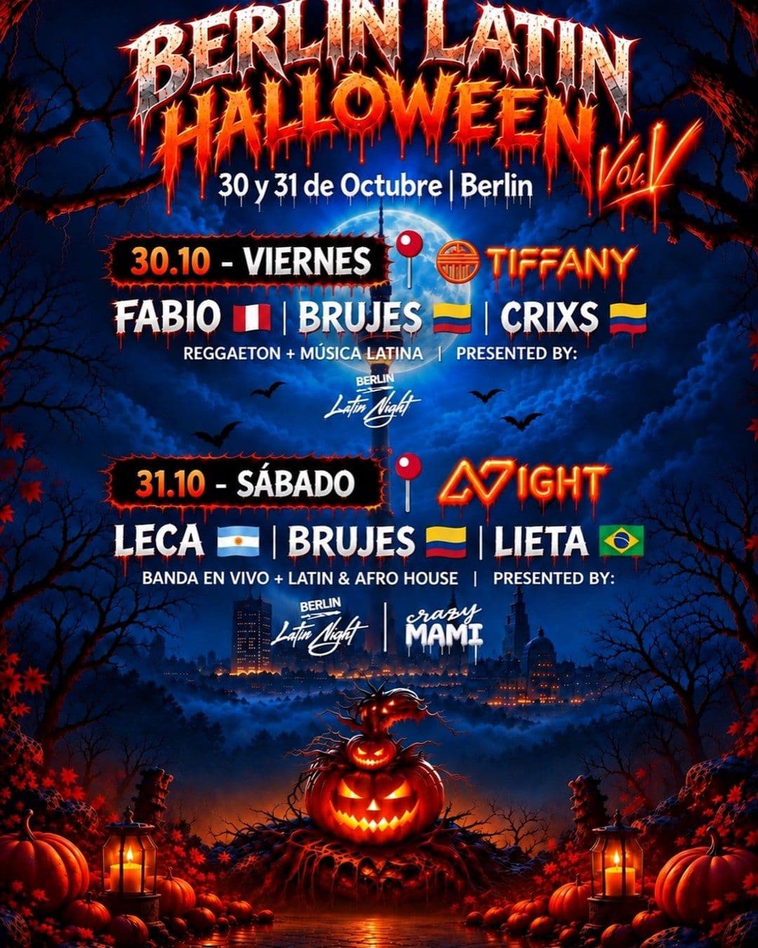 Berlin Latin Halloween Vol. V