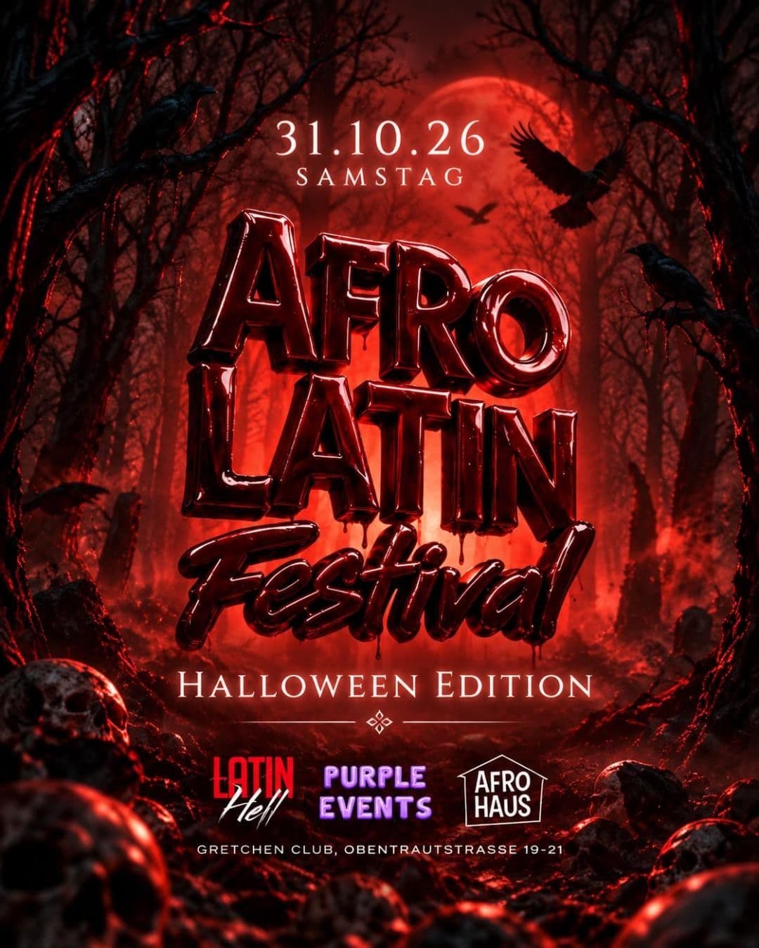 Latin Hell Halloween Party · Gretchen