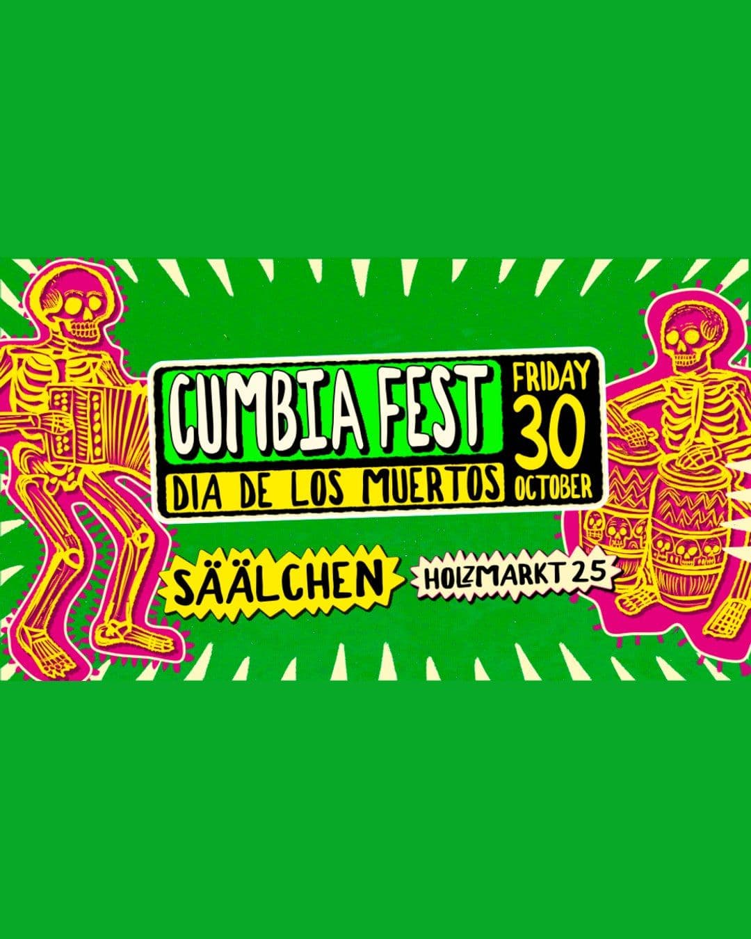 Cumbia Fest Berlin – Día de los Muertos con Kumbia Boruka