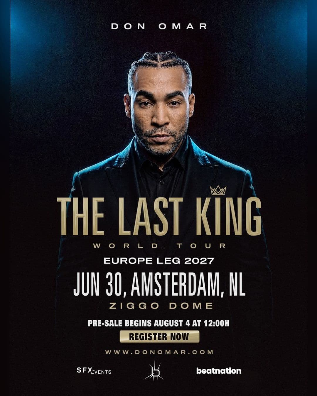 Don Omar en Ámsterdam · World Tour 2027