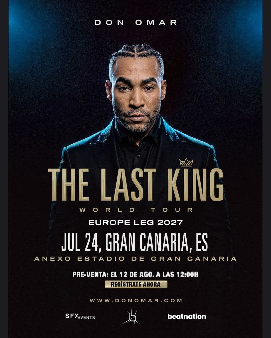 Don Omar en Gran Canaria · World Tour 2027