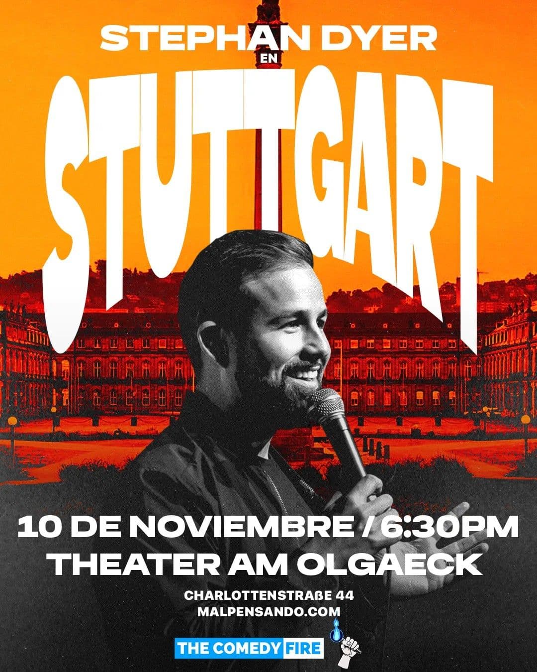 Stephan Dyer en Stuttgart · Crisis de Identidad