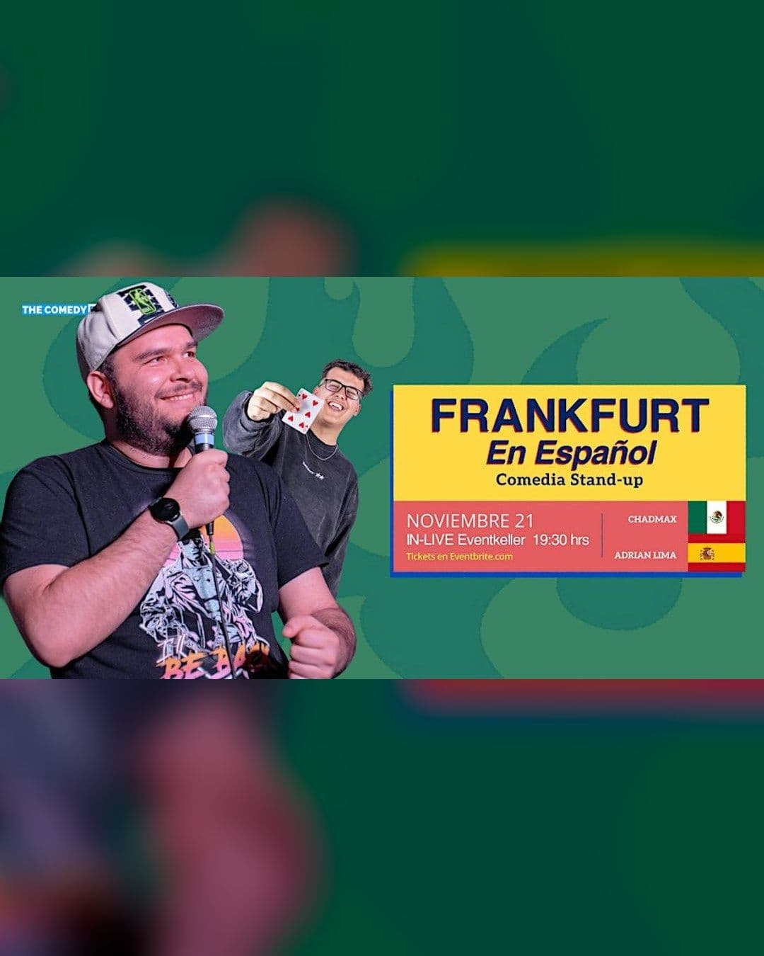 Frankfurt en Español #16 · Stand-up con Chadmax