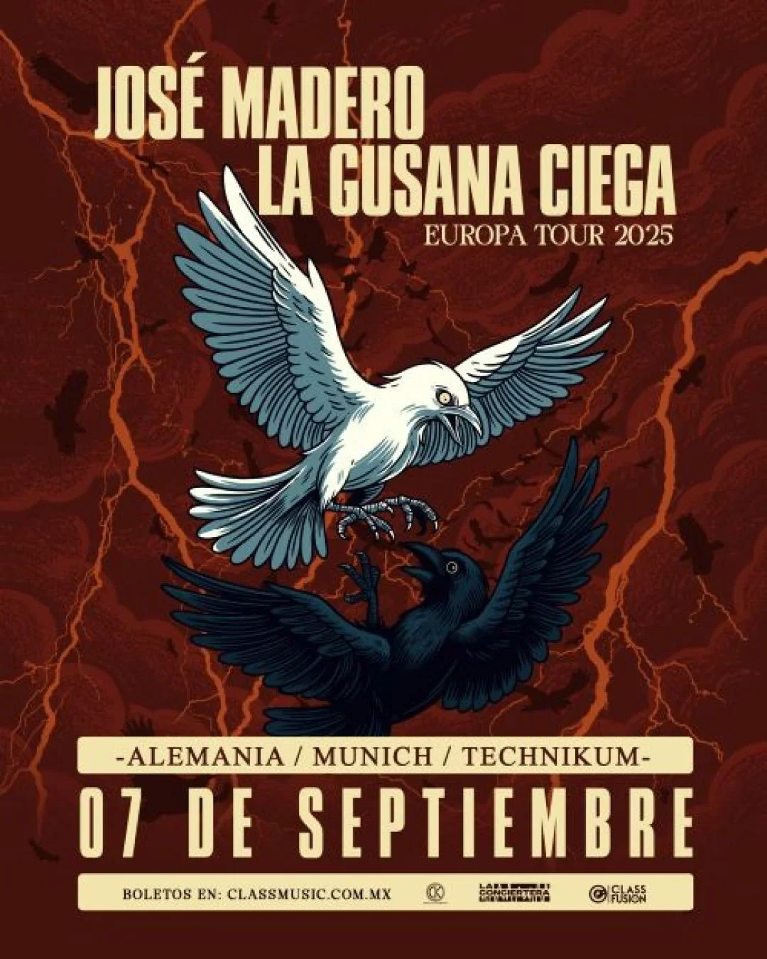 José Madero y The Blind Worm in Munich Tropixus
