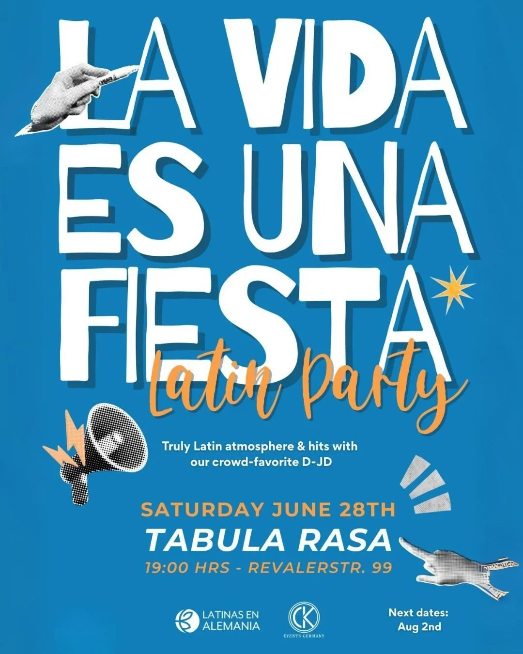La vida es una fiesta en Berlin latin party Tropixus