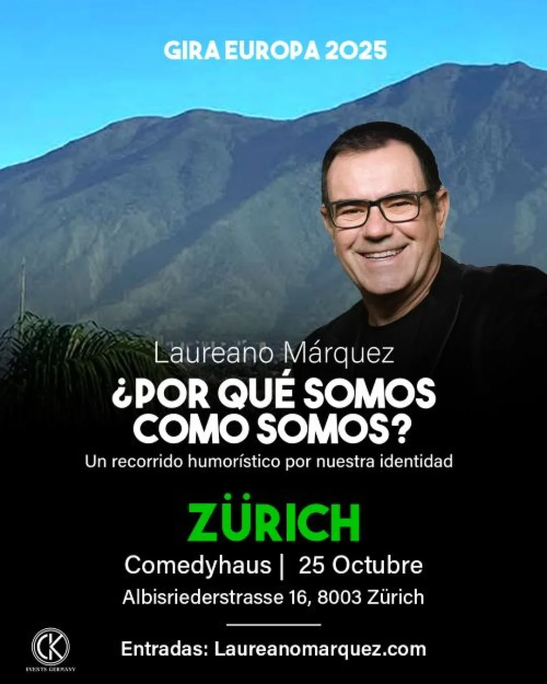 Laureano Márquez in Zurich Tropixus