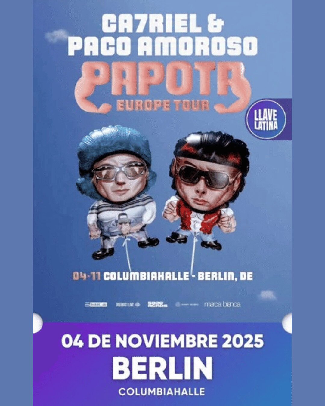 Catriel y Paco Amoroso - Tropixus Canva