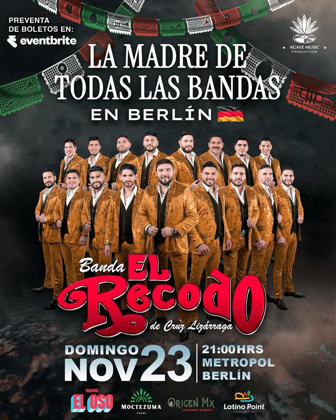 El Recodo en Berlín - Tropixus