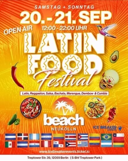 Latin Food Festival en Berlin - Tropixus