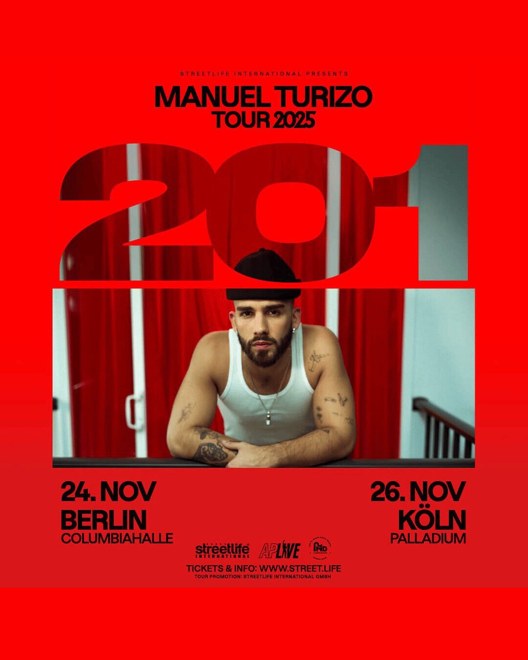 Manuel Turizo en Berlin y Köln - Tropixus