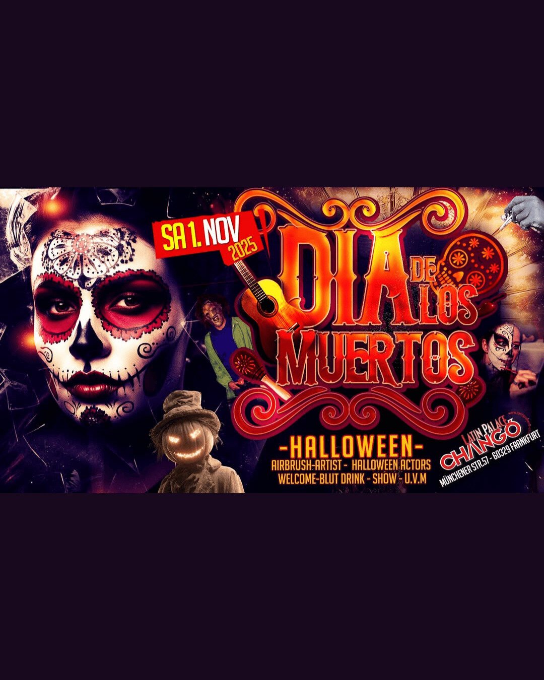 Dia de los Muertos - Hallowen en Frankfurt am Main - Tropixus
