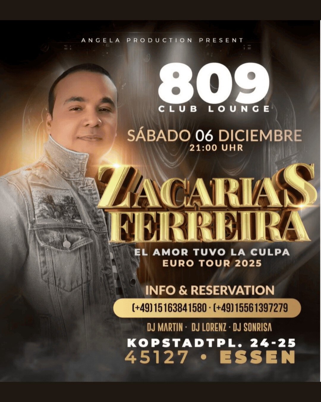 Zacarias Ferrerira en Essen - Tropixus